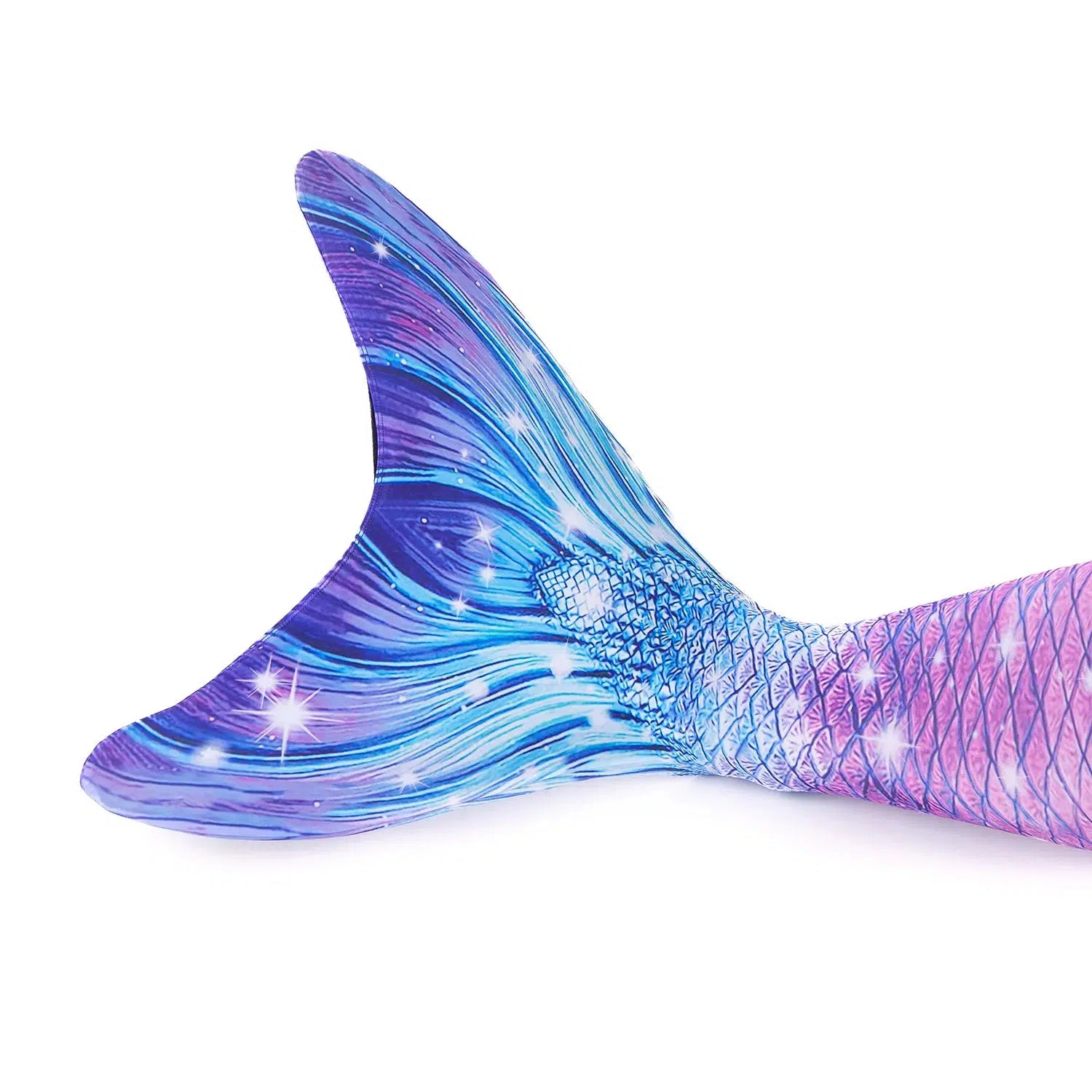Galaxy Zeemeerminstaart met Monovin, Bikini top, Zwembril en Ketting
