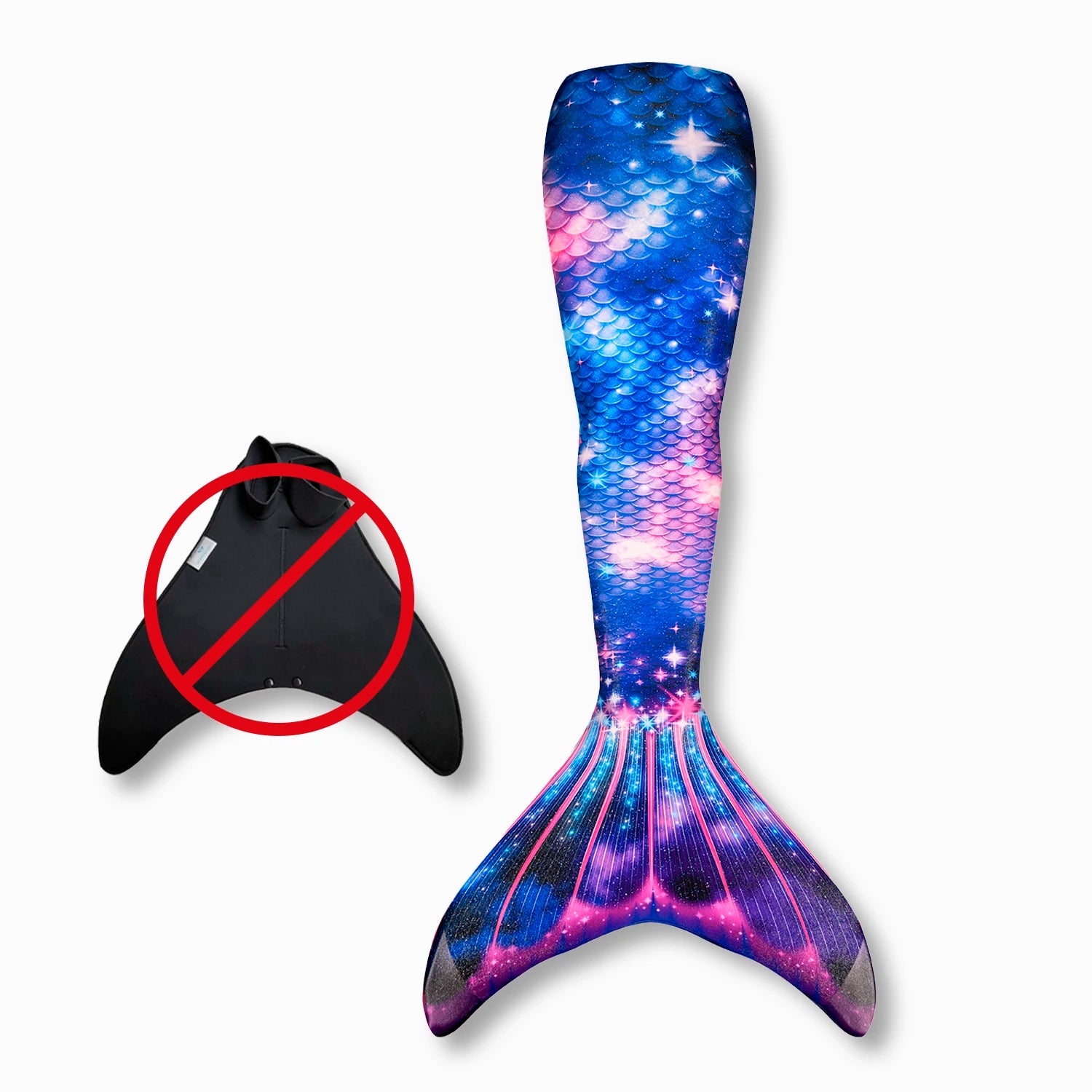 Lunar mermaid tail without monofin Ocean Queens