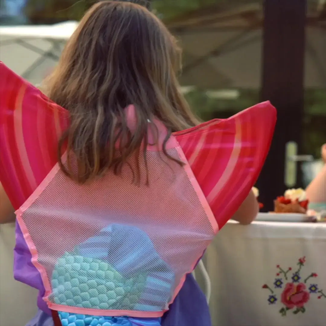 Mermaid Backpack at a party