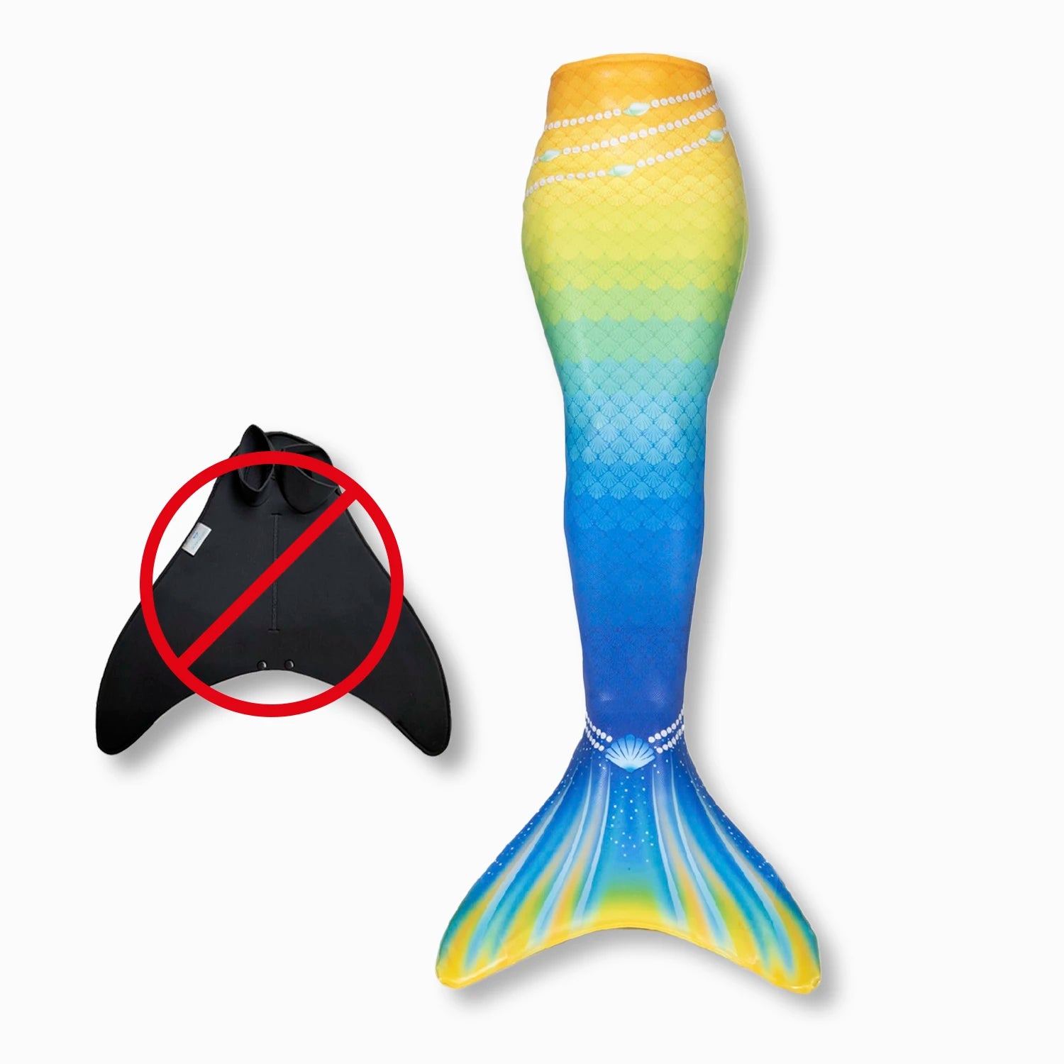 Rio Meerjungfrauenflosse (ohne Monoflosse)