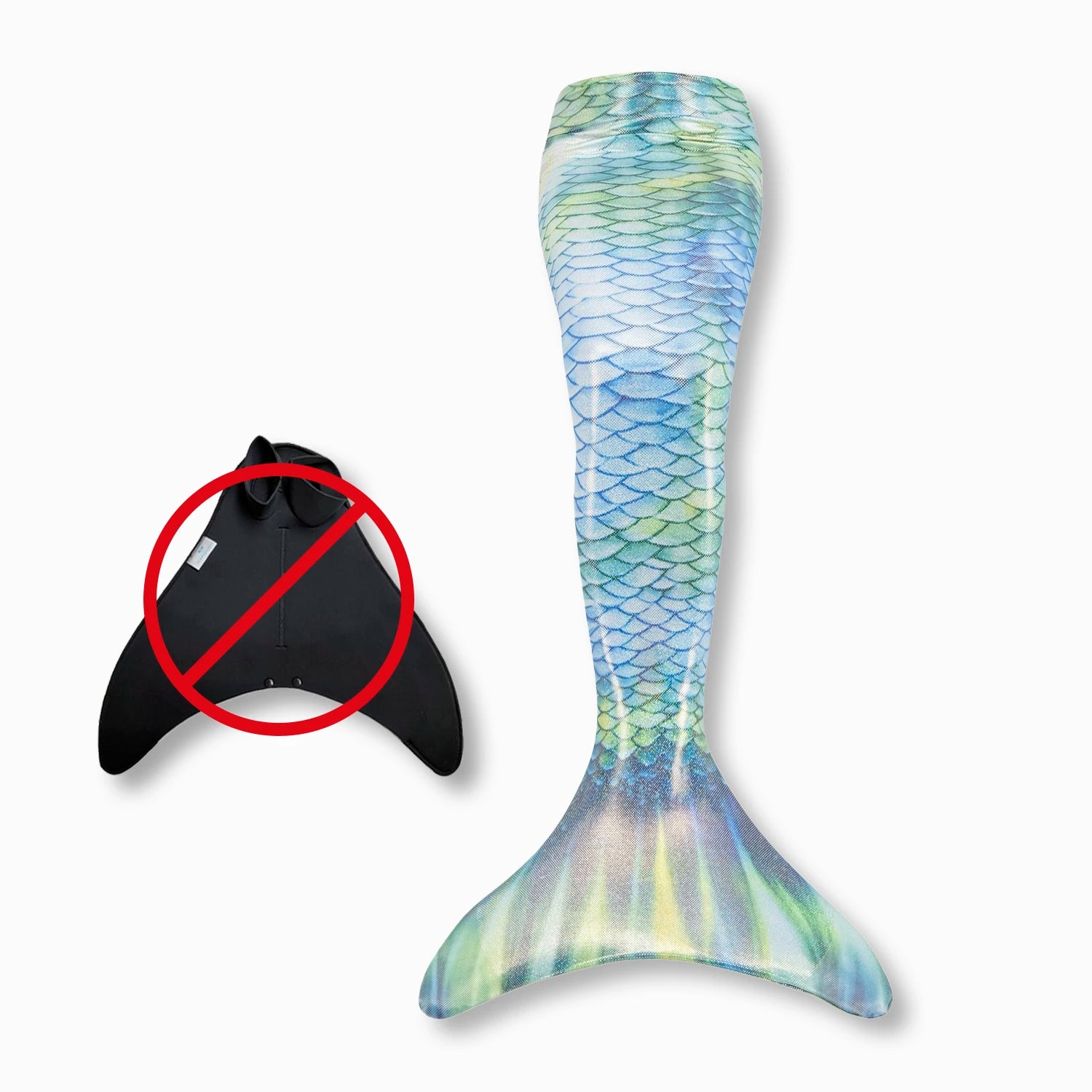 Serena mermaid tail without monofin Ocean Queens