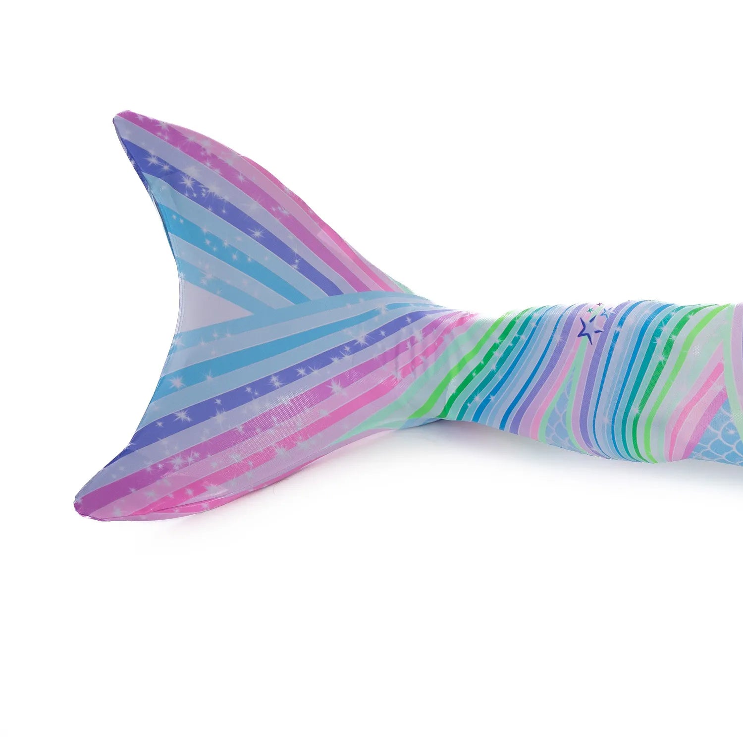 Unicorn Zeemeerminstaart met Monovin, Bikini top, Zwembril en Ketting