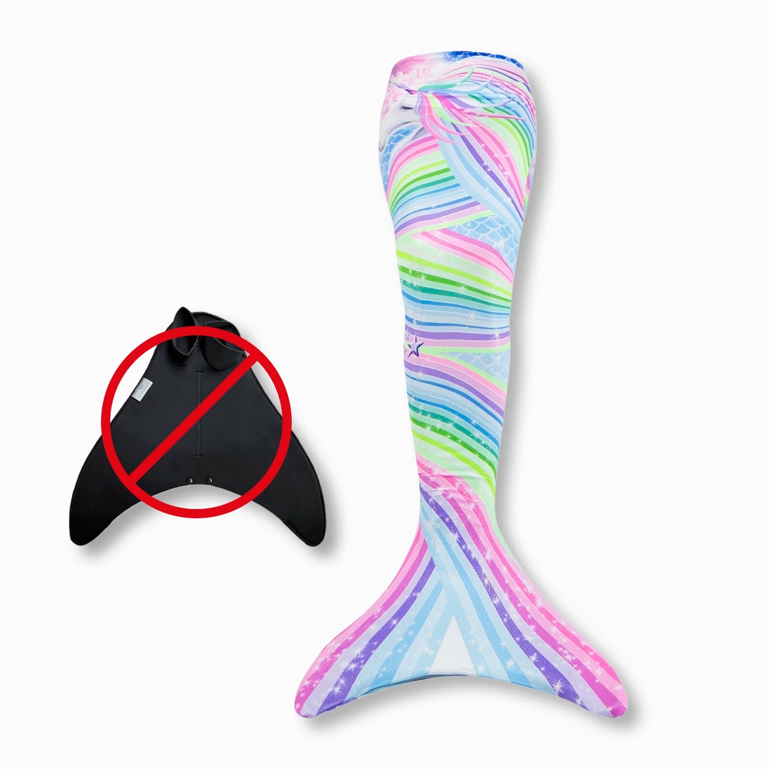 Unicorn Meerjungfrauenflosse (ohne Monoflosse)